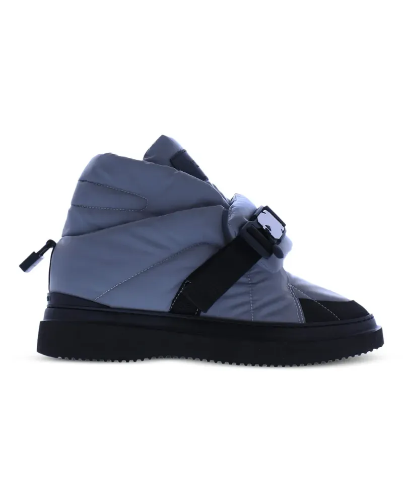 Buscemi Wattierte Rinfrangente Stiefel - Grau Grau