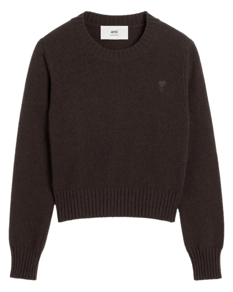 AMI Paris Ami de Coeur Pullover - Braun Braun
