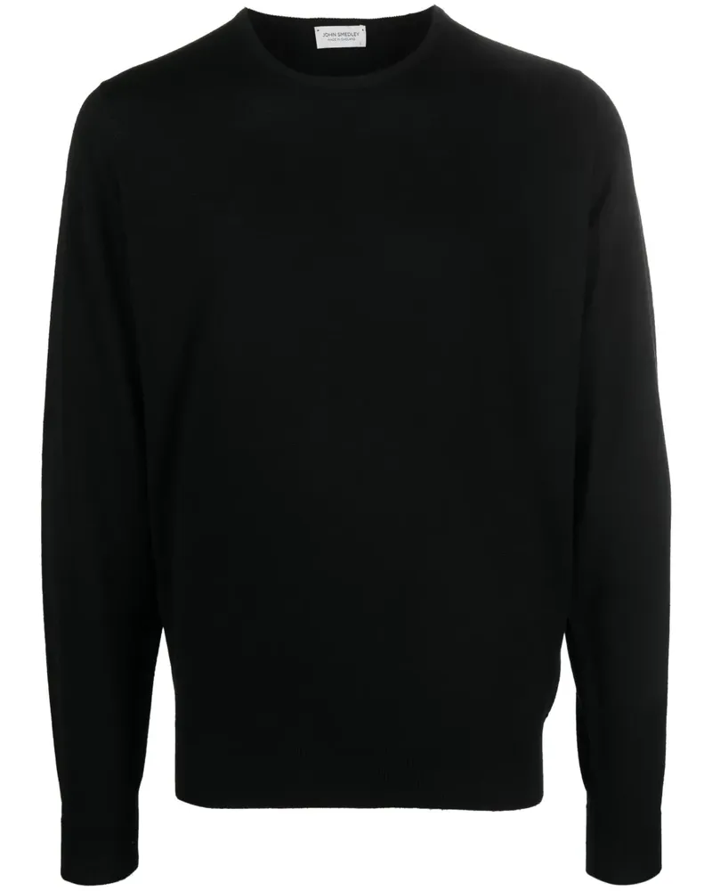 John Smedley Farhill Pullover - Schwarz Schwarz