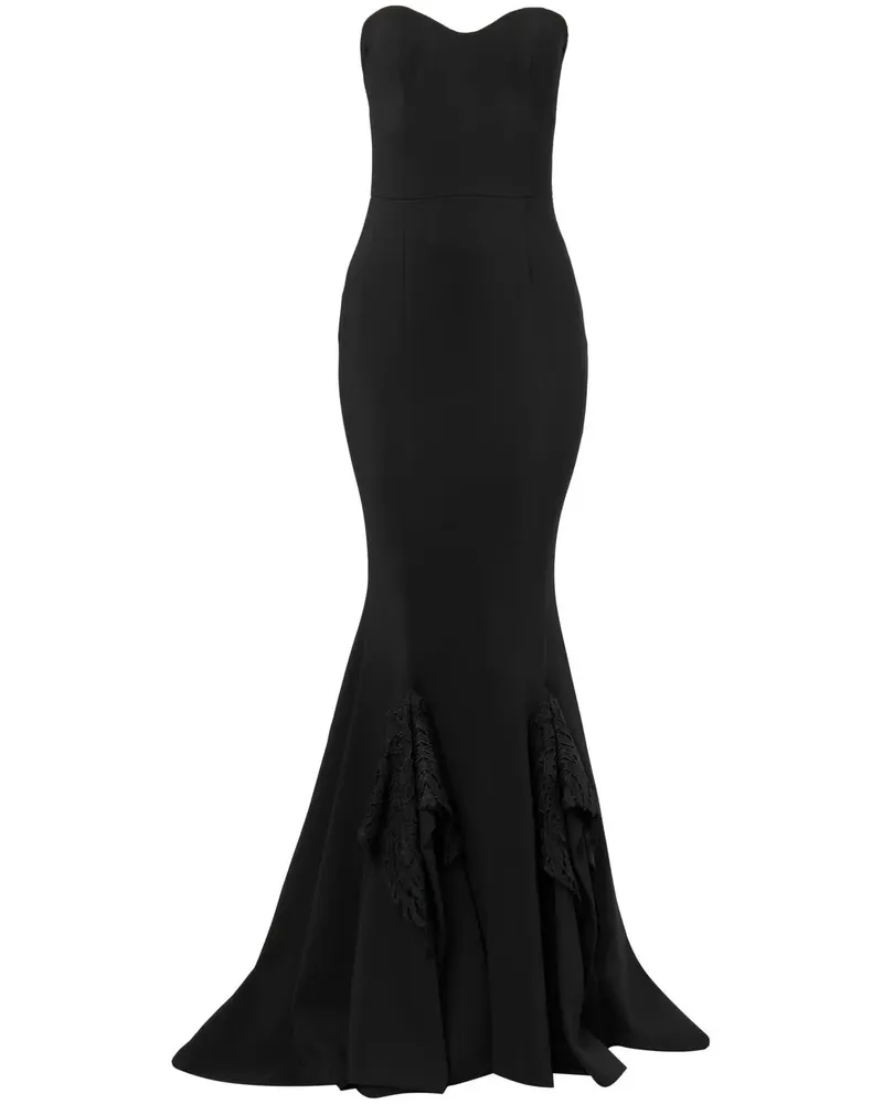 Zuhair Murad Cady Maxikleid - Schwarz Schwarz
