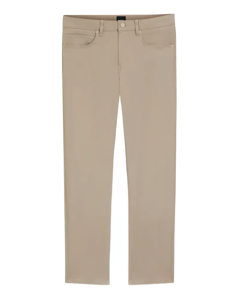 HUGO BOSS Delaware twill trousers - Nude Nude