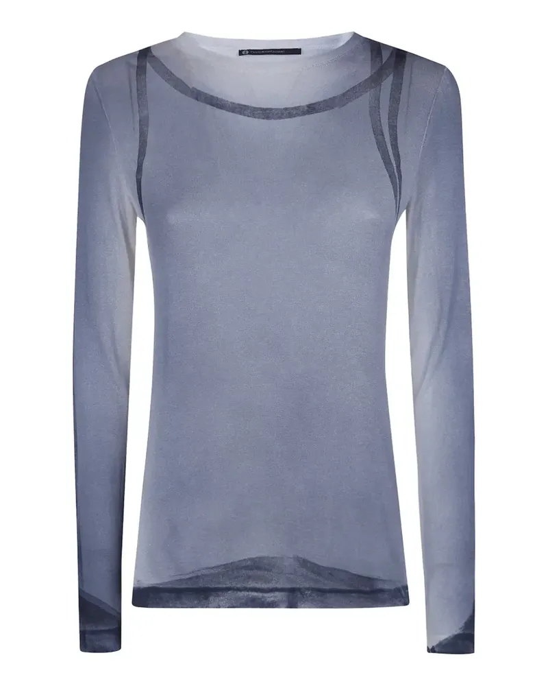 Pier Antonio Gaspari long-sleeves top - Blau Blau