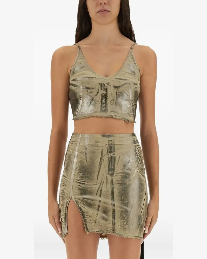 DRKSHDW by Rick Owens spaghetti-strap top - Nude Nude