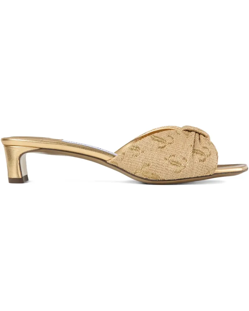 Jimmy Choo Annika Mules 35mm - Braun Braun
