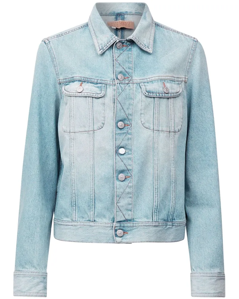 Maison Margiela Jacke mit Cut-Out - Blau Blau