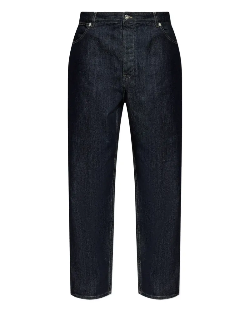 Jil Sander button-fastening jeans - Blau Blau