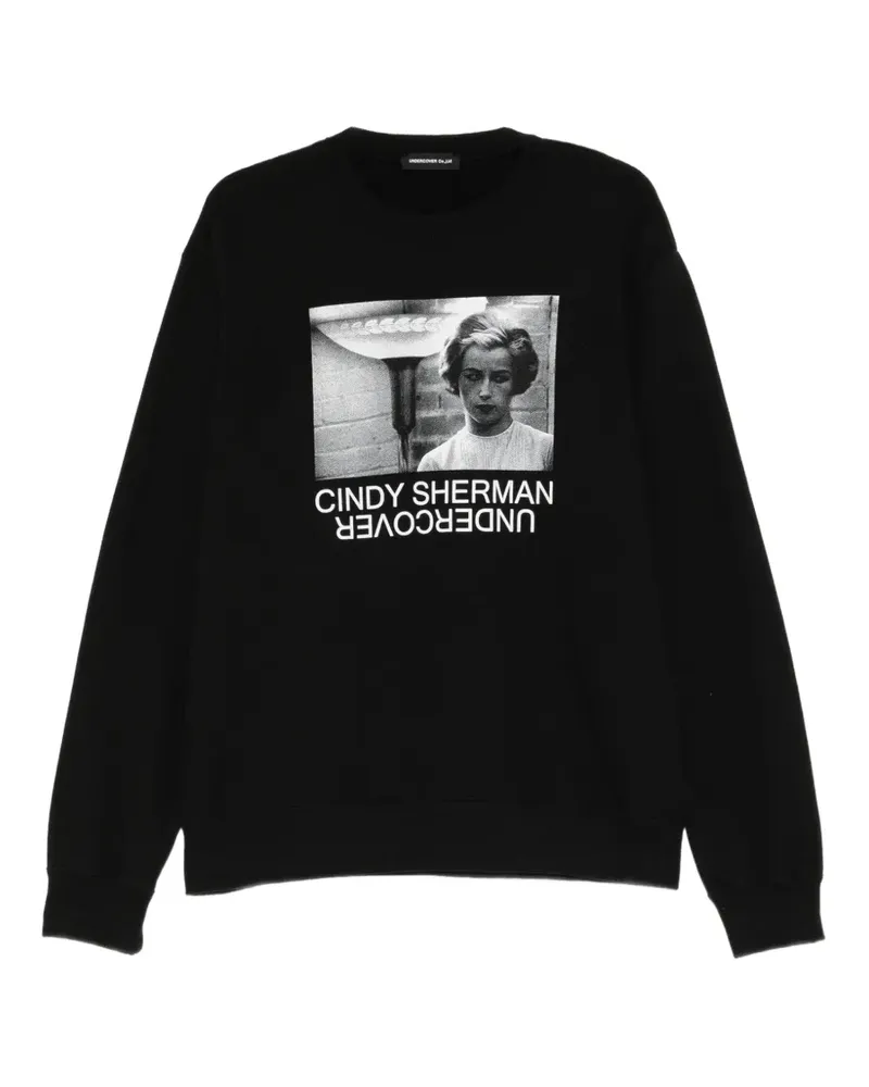 Undercover Cindy Sherman graphic-print sweater - Schwarz Schwarz
