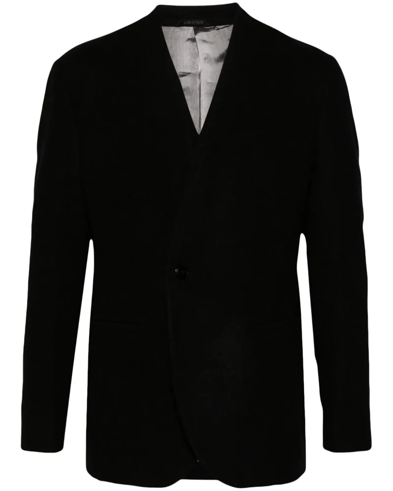 Giorgio Armani Klassisches Sakko - Schwarz Schwarz