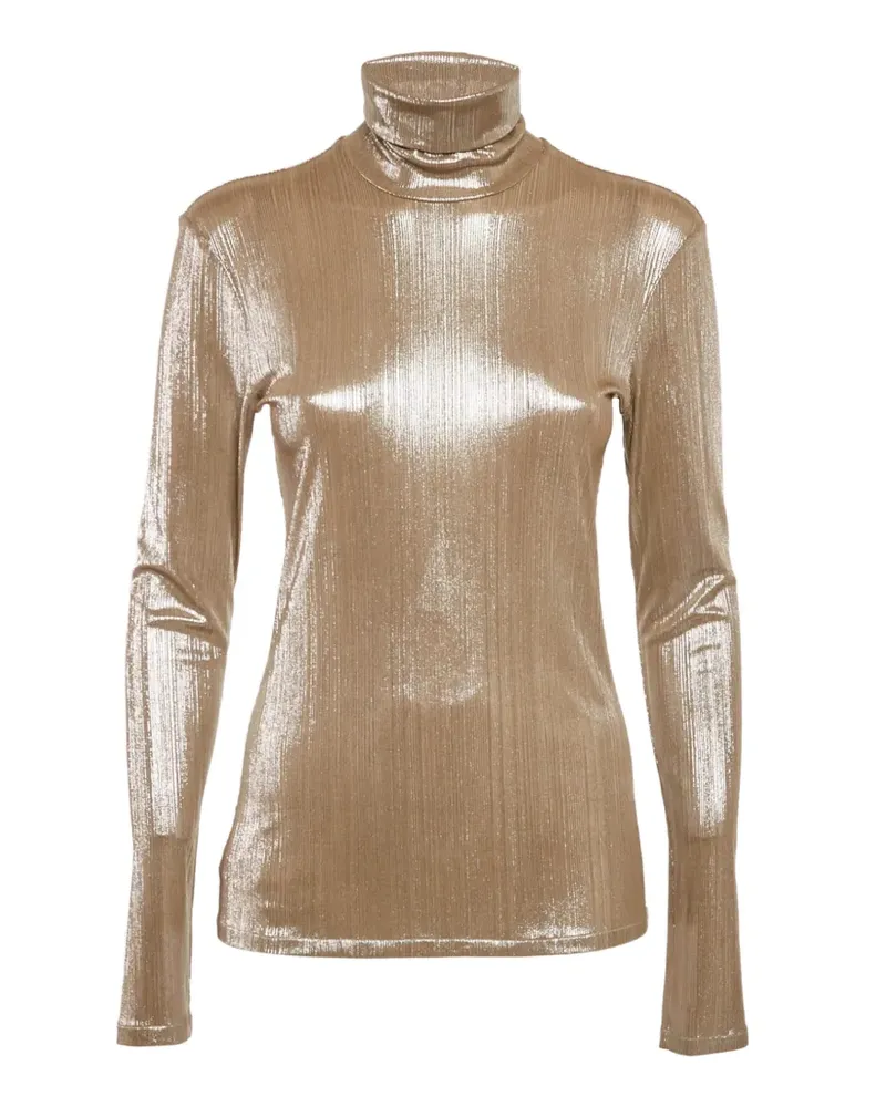 Pallas T-Shirt mit Rollkragen - Gold Gold