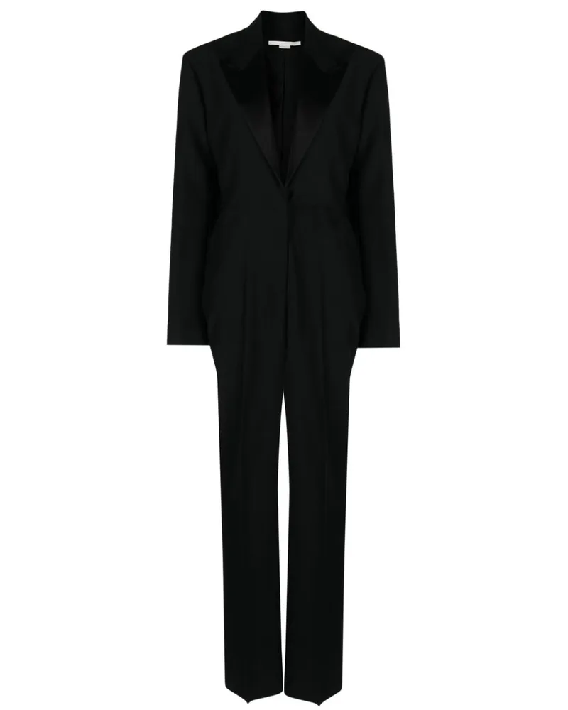 Stella McCartney Klassischer Jumpsuit - Schwarz Schwarz