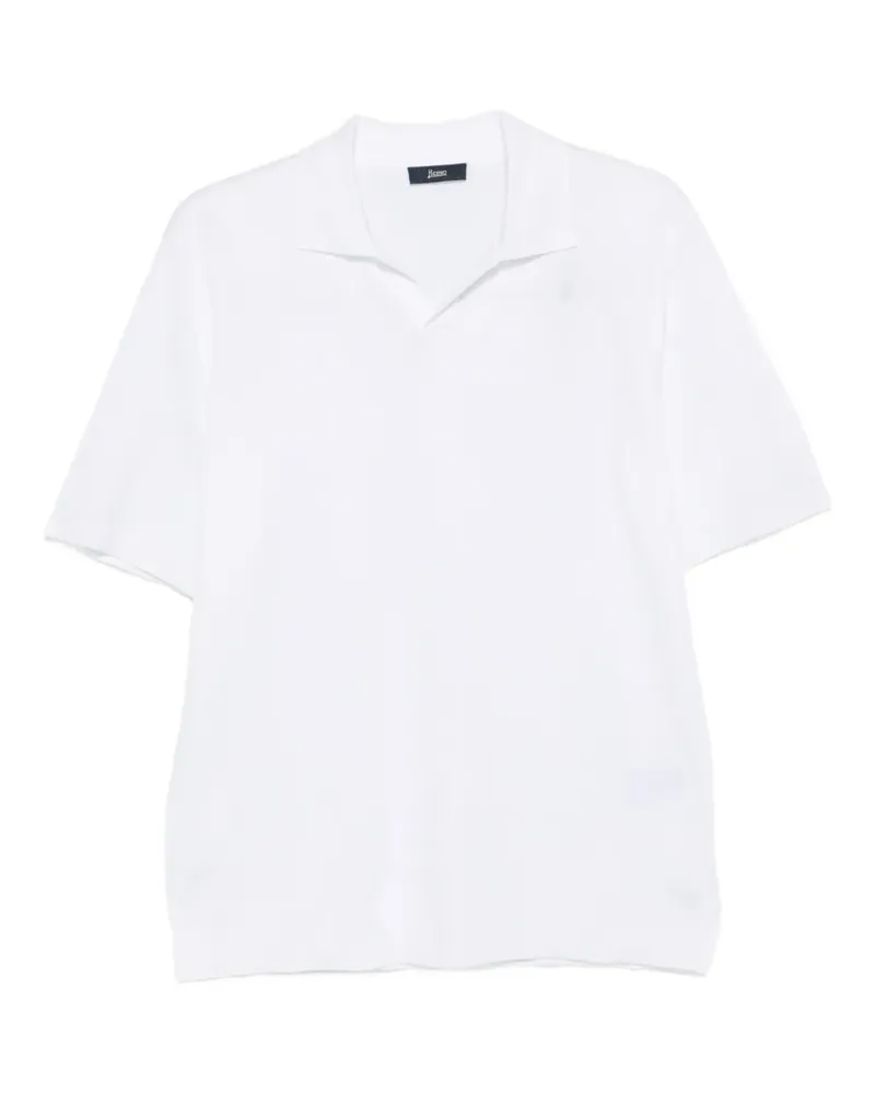 Herno short-sleeve polo shirt - Weiß Weiß