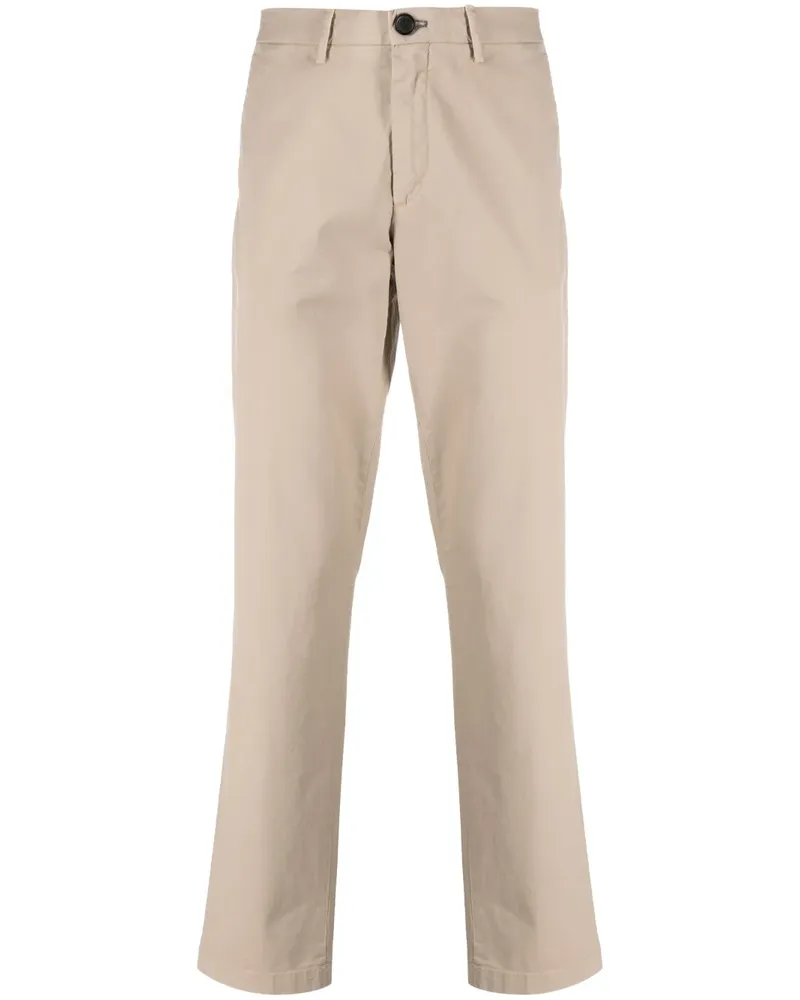 Paul Smith Gerade Hose mit Zebrastickerei - Nude Nude