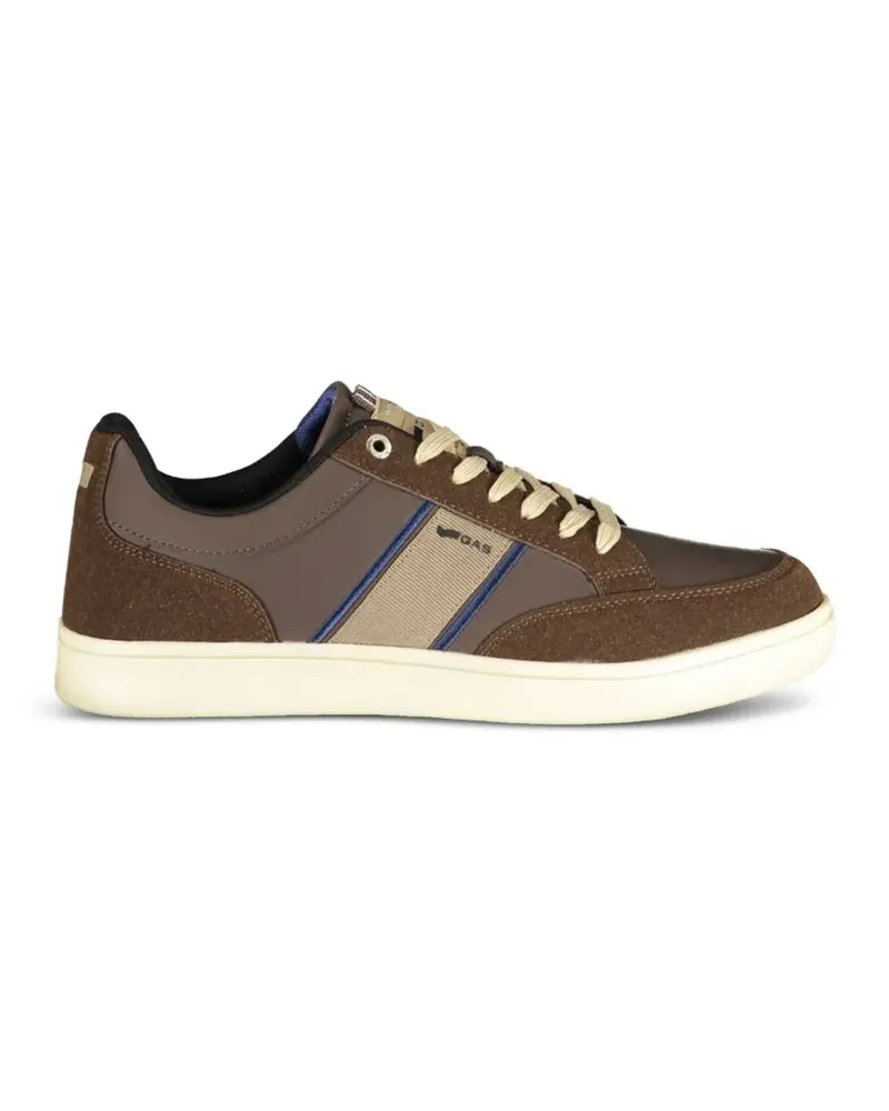 Gas panelled lace-up sneakers - Braun Braun