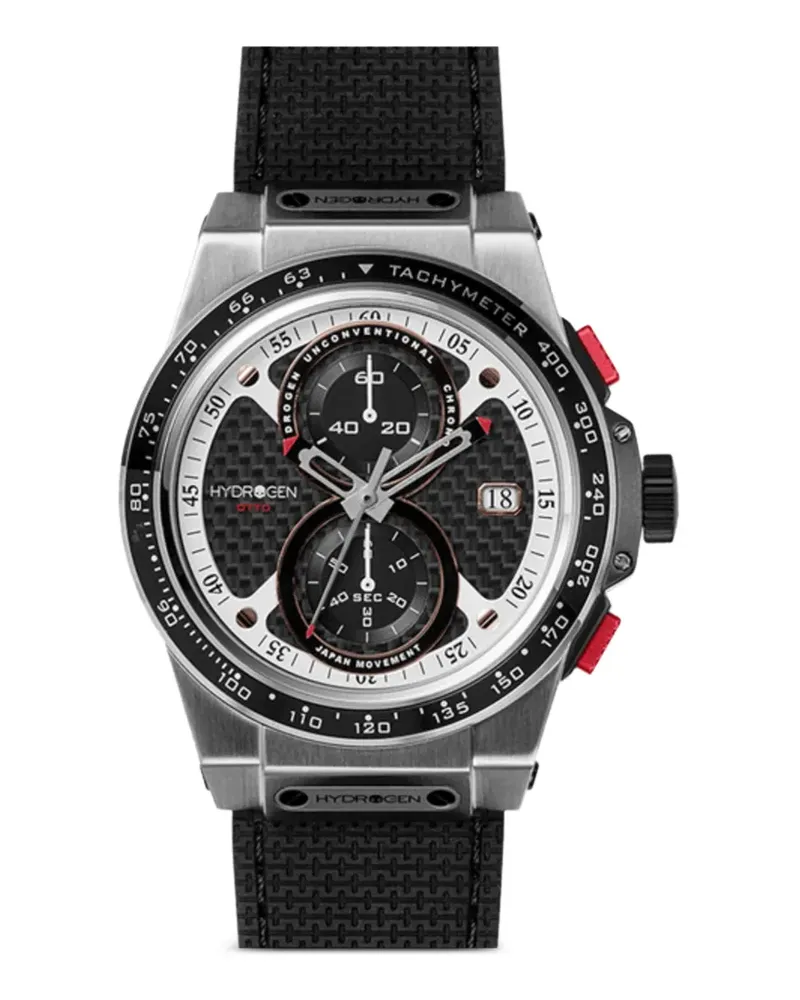 Hydrogen Otto Chrono Armbanduhr 44mm - Schwarz Schwarz