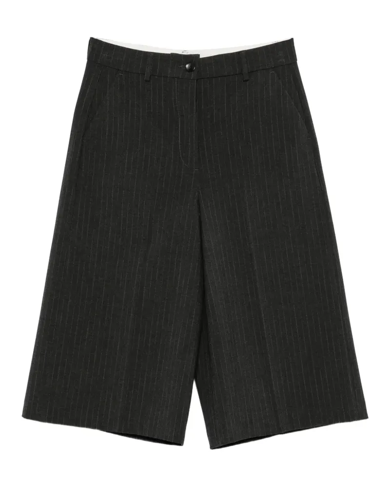 Seventy Shorts mit Nadelstreifen - Grau Grau