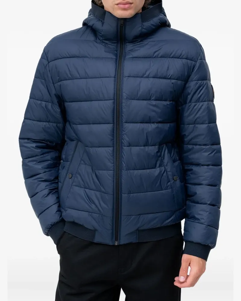 HUGO BOSS Gefütterte Kapuzenjacke - Blau Blau