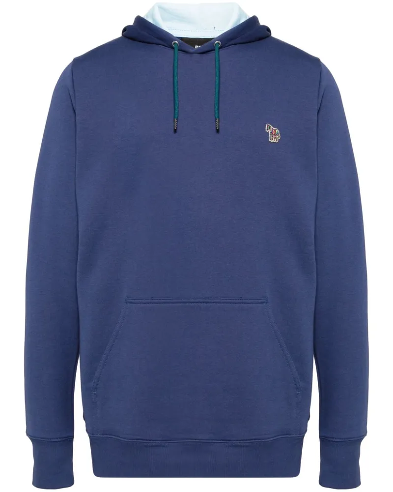 Paul Smith Hoodie aus Bio-Baumwolle - Blau Blau