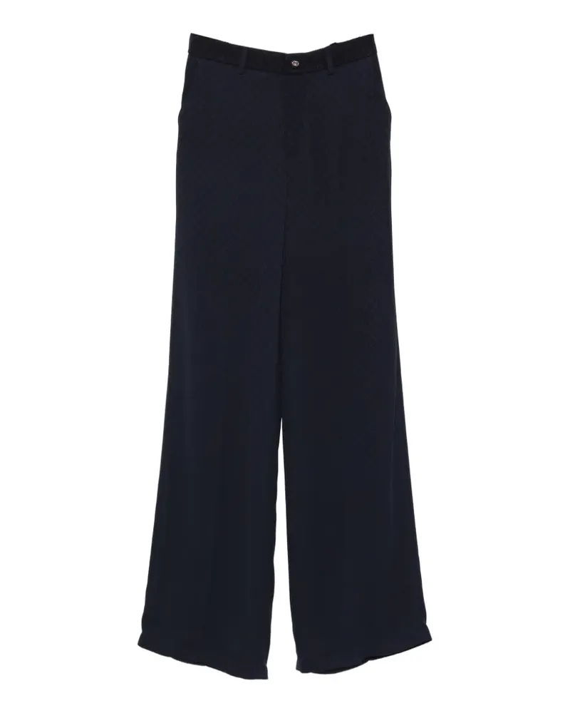 Gucci Hose aus Rauten-Jacquard - Blau Blau