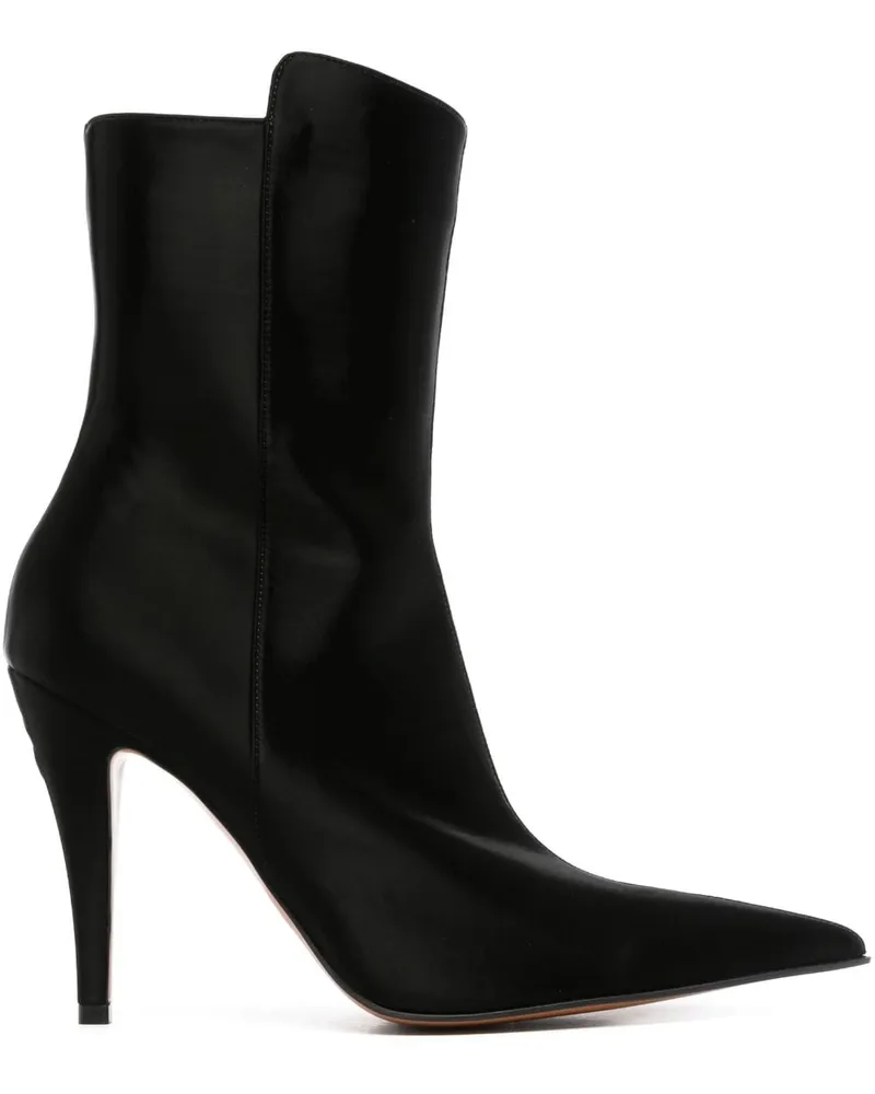 Alexander McQueen Birdie Stiefel 105mm - Schwarz Schwarz