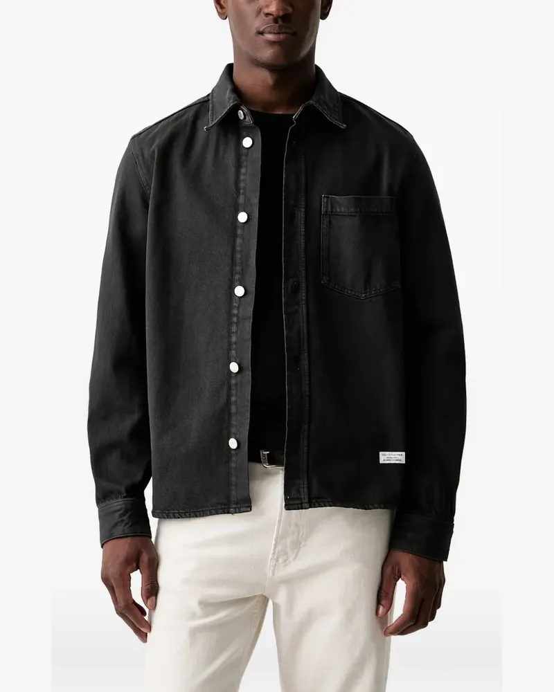 Marc O'Polo chest-pocket button-up shirt - Grau Grau