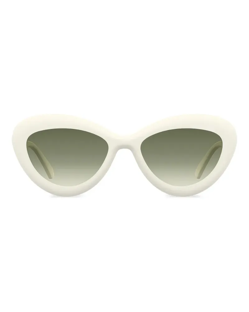 Moschino Cat-Eye-Sonnenbrille mit Vollrand - Nude Nude