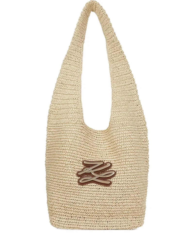 Karl Lagerfeld K/Autograph Strandtasche - Nude Nude