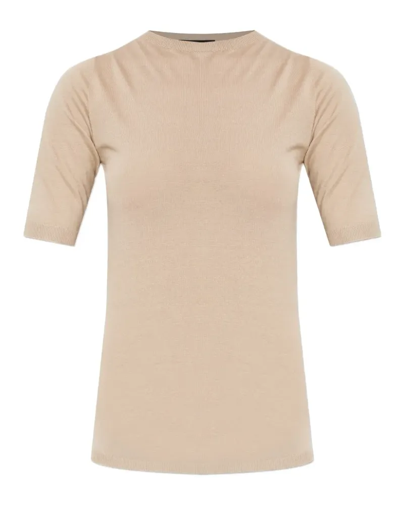 Fabiana Filippi short-sleeve top - Nude Nude