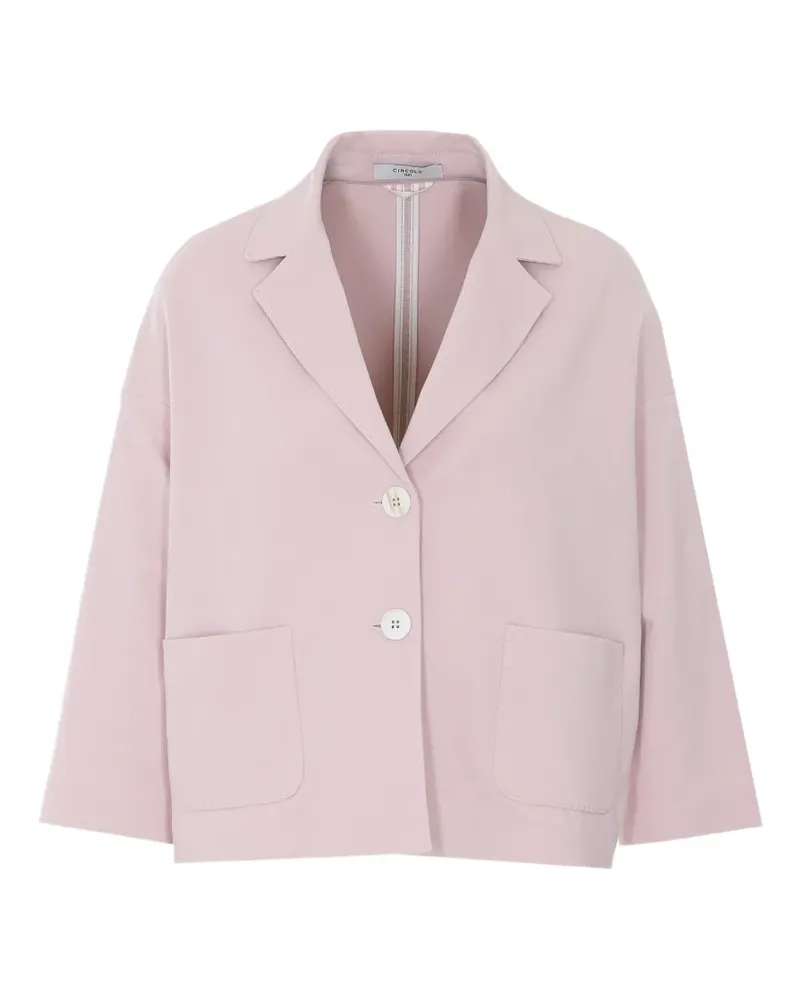 CIRCOLO 1901 button V-neck jacket - Rosa Rosa