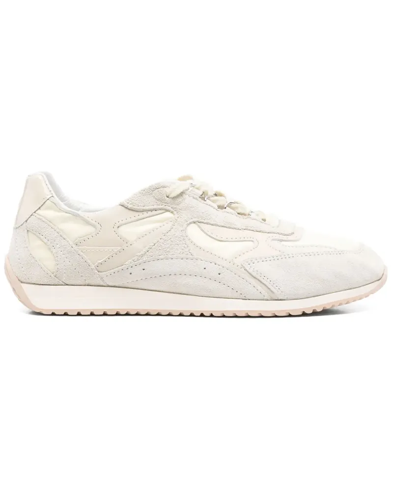 D.A.T.E. Sneakers mit Einsätzen - Nude Nude