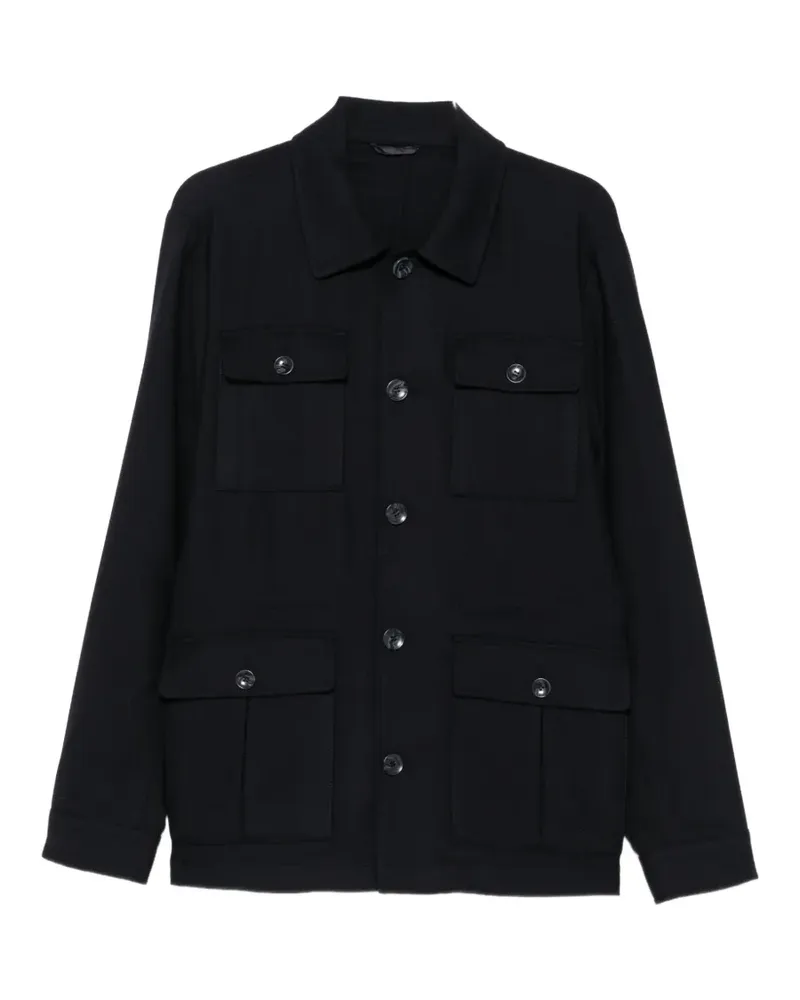 Alberto Gozzi button-up jacket - Blau Blau