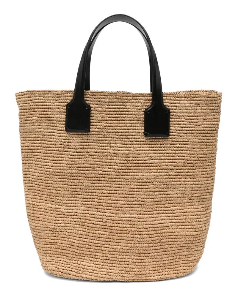 Dragon Diffusion Sacha woven tote bag - Nude Nude