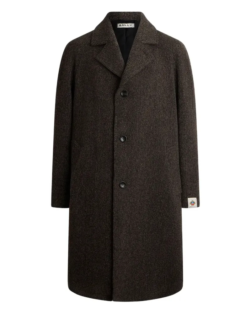 Bally Mantel mit fallendem Revers - Grau Grau