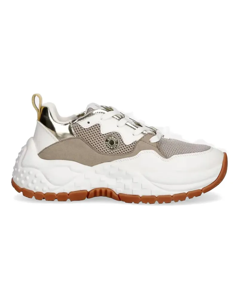 Armani Exchange panelled chunky-sole sneakers - Weiß Weiß