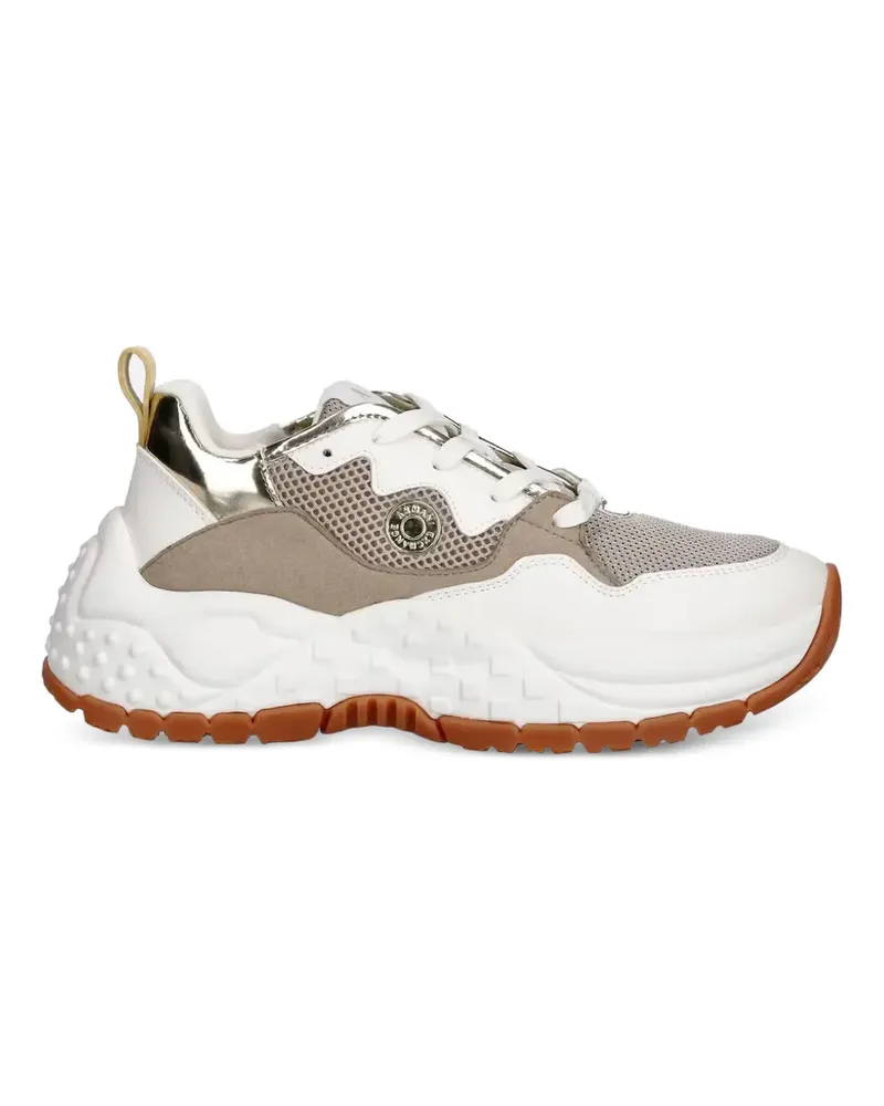 Armani Exchange panelled chunky-sole sneakers - Weiß Weiß