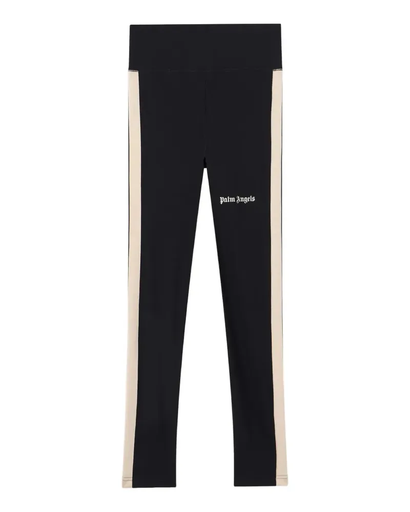 Palm Angels Leggings mit Logo - Schwarz Schwarz