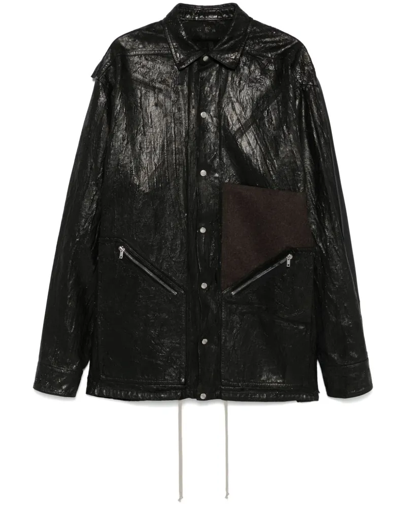 Rick Owens Runway Tour Jacke - Schwarz Schwarz