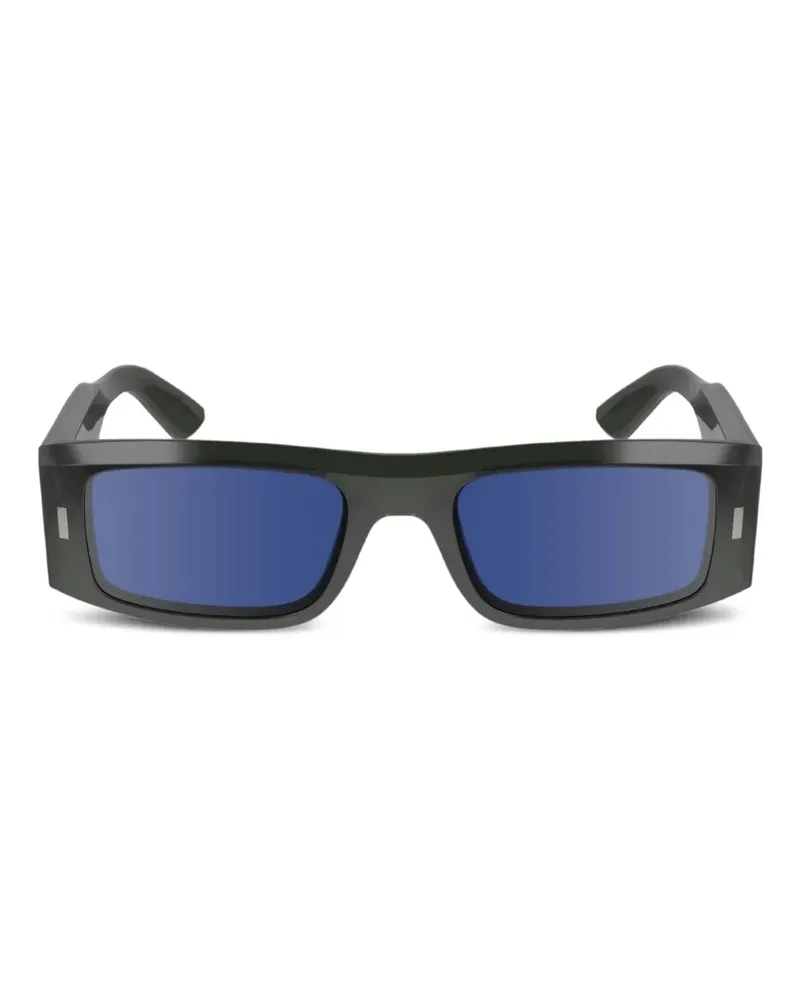 Calvin Klein Sonnenbrille mit eckigem Gestell - Grün Grün