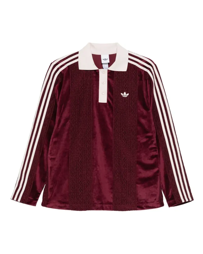 adidas Winterised Poloshirt - Rot Rot