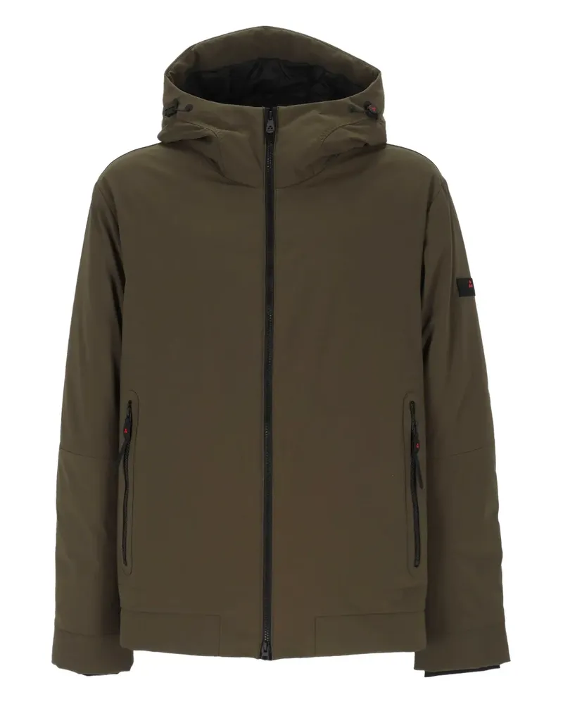 Peuterey Kapuzenjacke mit Reißverschluss - Grün Grün