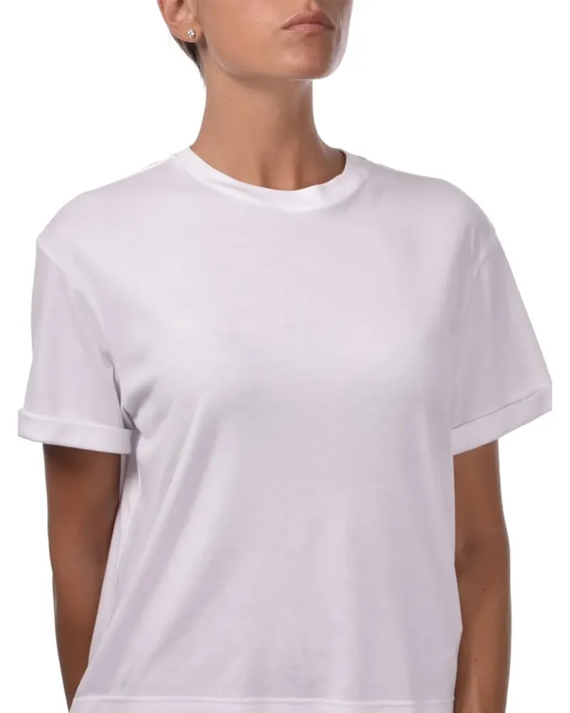 Gran Sasso Kurzärmeliges T-Shirt - Weiß Weiß