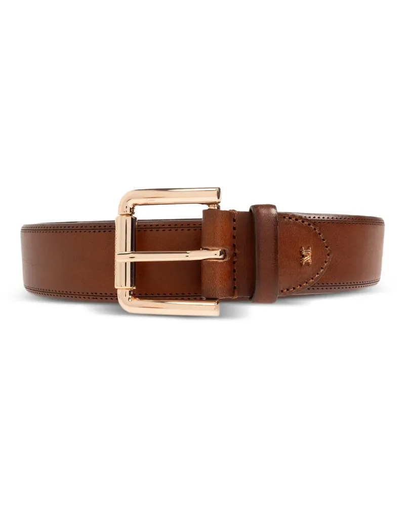Max Mara Esodo leather belt - Braun Braun