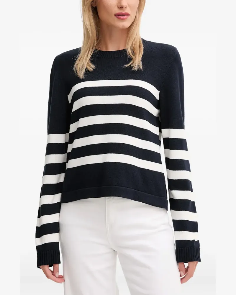 Barbour Gestreifter Pullover - Blau Blau