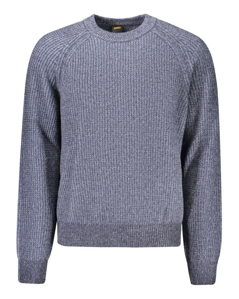 HUGO BOSS Pullover mit Raglanärmeln - Blau Blau