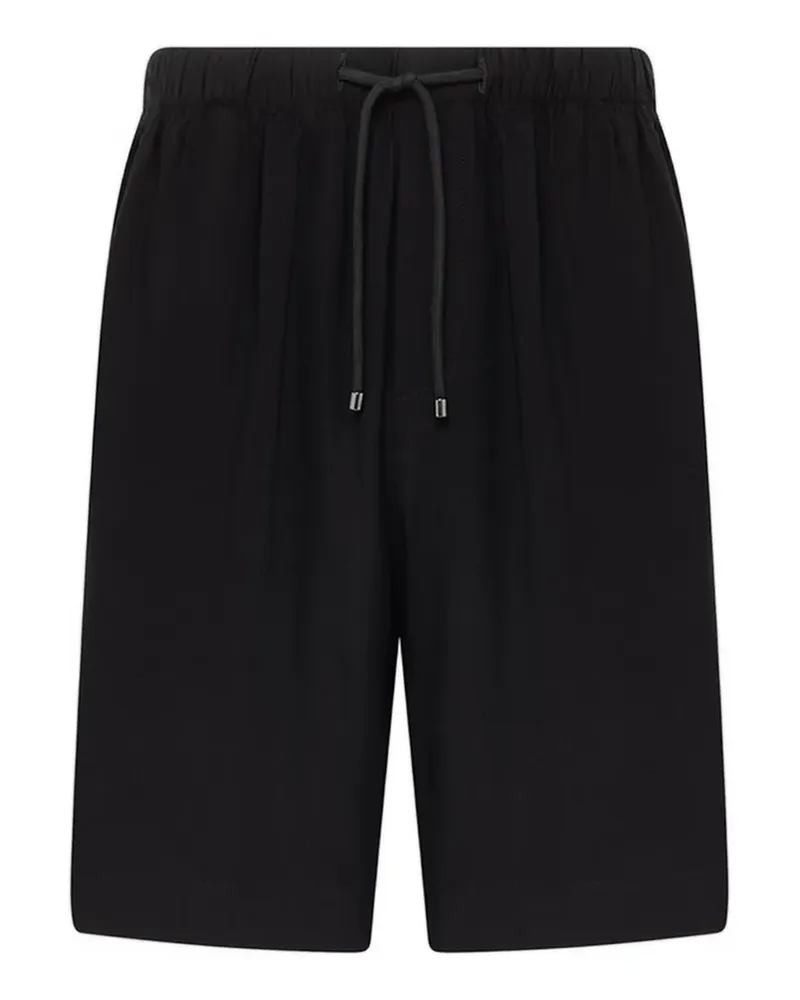 Laneus Shorts mit Kordelzug - Schwarz Schwarz