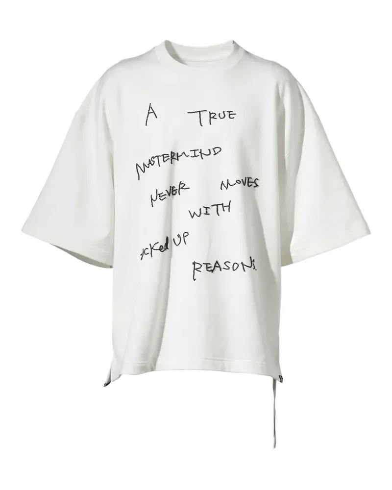 Mastermind World decorated short-sleeve T-shirt - Weiß Weiß