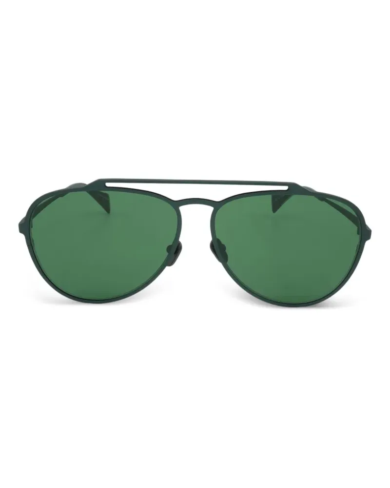 Yohji Yamamoto pilot-frame sunglasses - Grün Grün