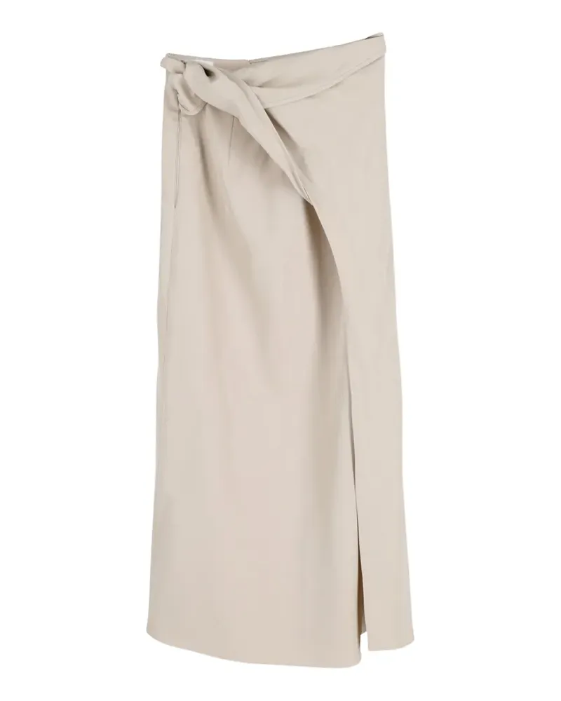 Max Mara wool midi skirt - Nude Nude
