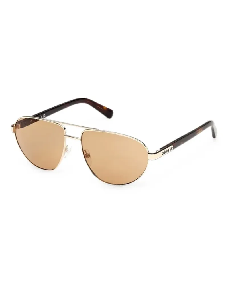 adidas pilot-frame sunglasses - Gold Gold
