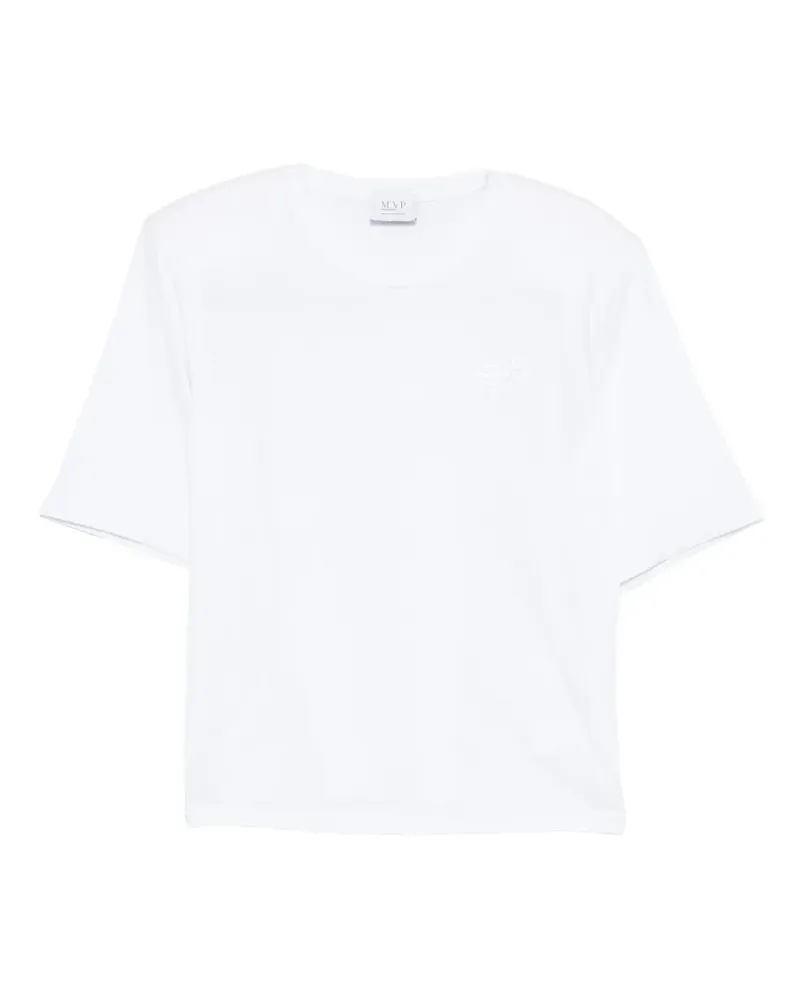 MVP Wardrobe Klassisches T-Shirt - Weiß Weiß