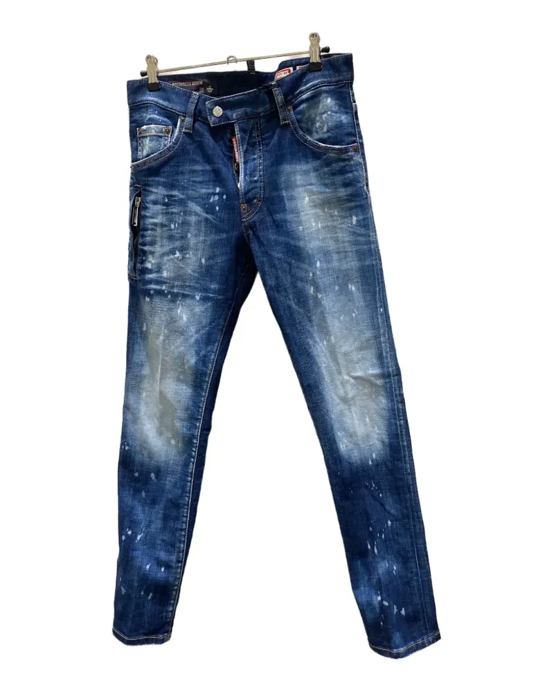 Dsquared2 Medium Skiers Cloudy Bro Jeans - Blau Blau